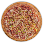 Cheese & Onion Pizza 