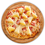 Ham & Pineapple Pizza 