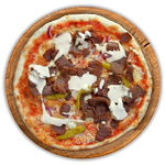 Doner Meat Pizza 