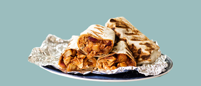 Bbq Chicken Wrap 